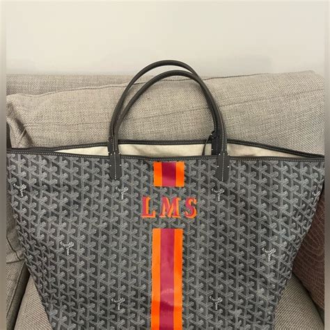 goyard shopping bag with initials|goyard website.